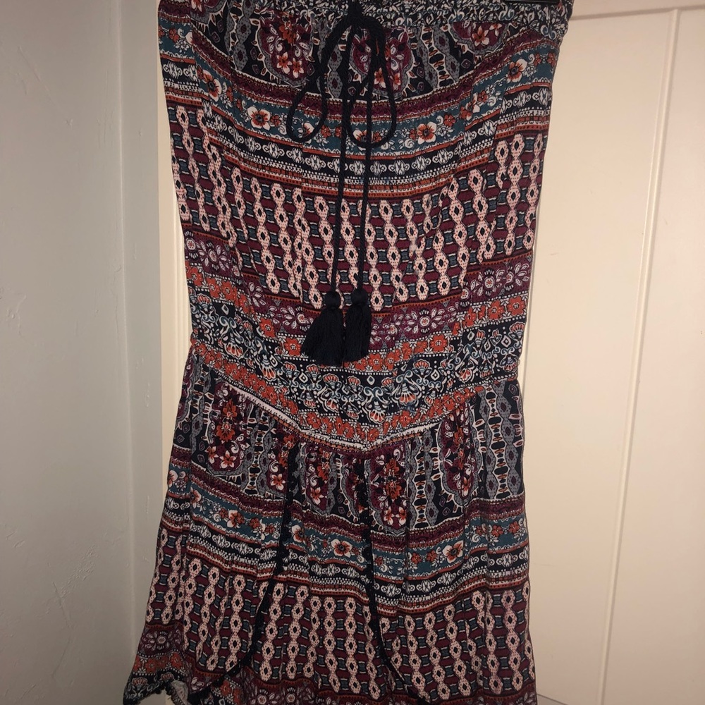 Colorful romper from Tilly’s